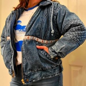 Ruth Douglas Vintage 80's Jean Jacket